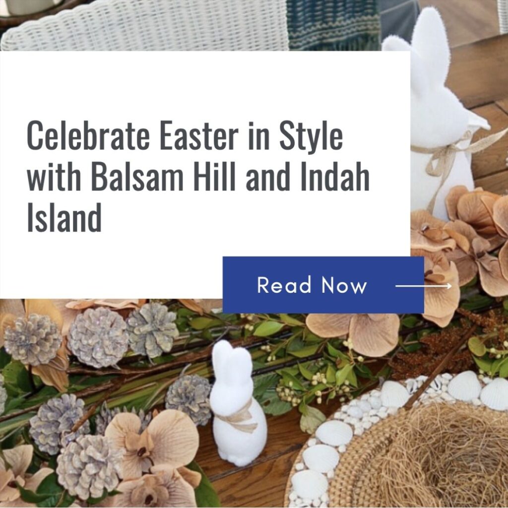 Celebrate Easter in Style with Balsam Hill and Indah Island