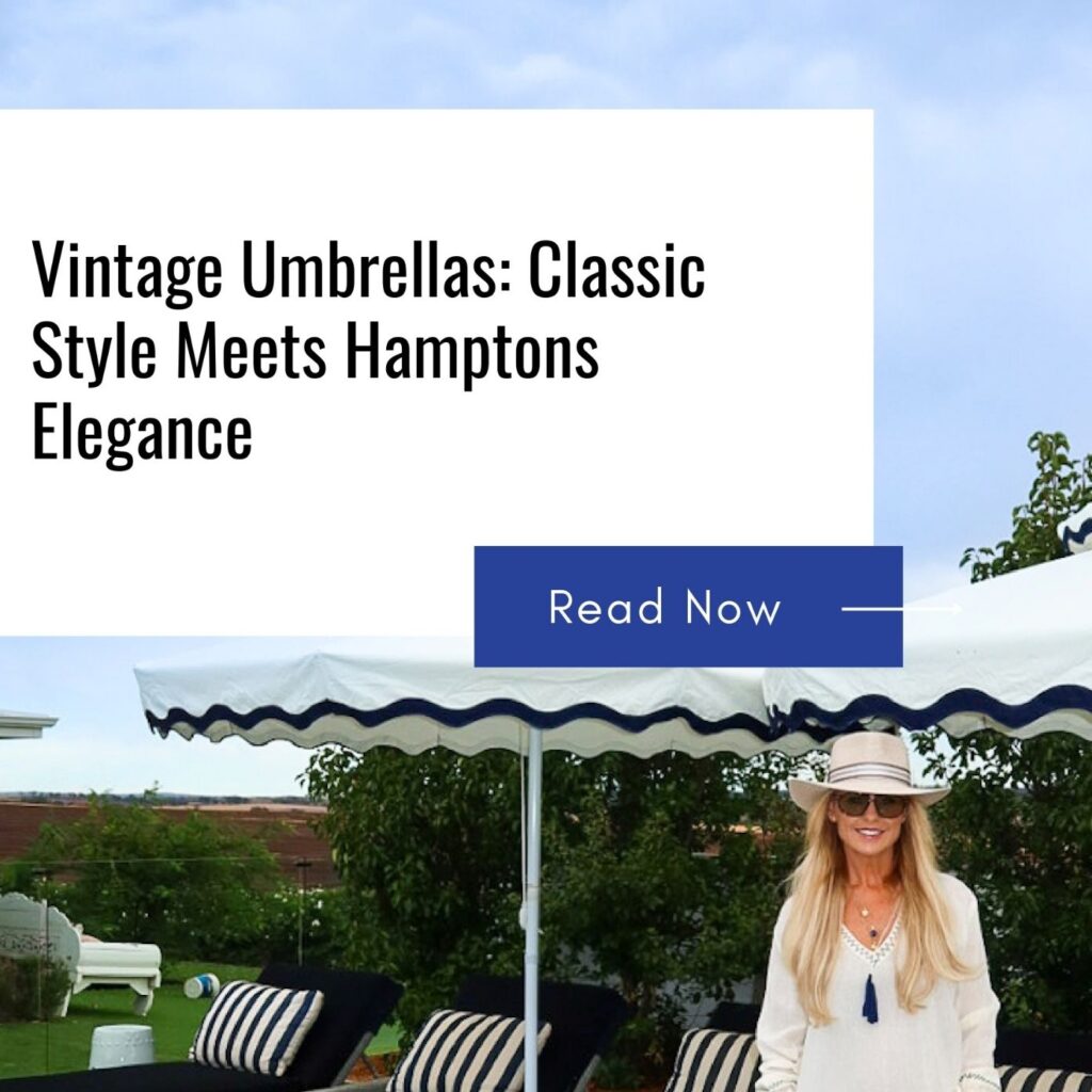 Vintage Umbrellas: Classic Style Meets Hamptons Elegance